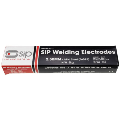 SIP 2.5mm x 5kg E6013 Mild Steel ARC Electrodes