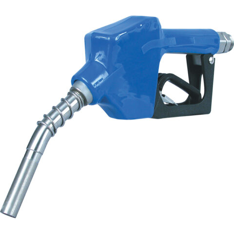 A 2003-ES Nozzle, Stainless Steel with 3/4in Swivel and Blue Cover