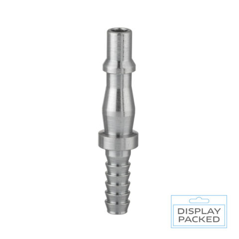 Standard Adaptor 6.35mm (1/4) i/d Hose Tailpiece (Display Packed)