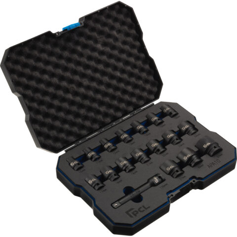 18 Piece Impact Socket Set (Standard Depth), 1/2" Drive
