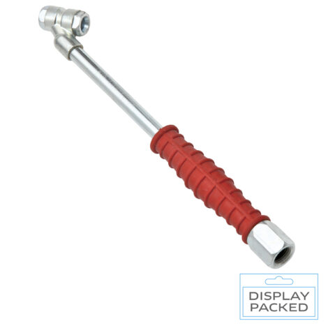 Twin Hold-On Tyre Valve Connector, Female Thread Rp 1/4, Closed End (Skin Packed)