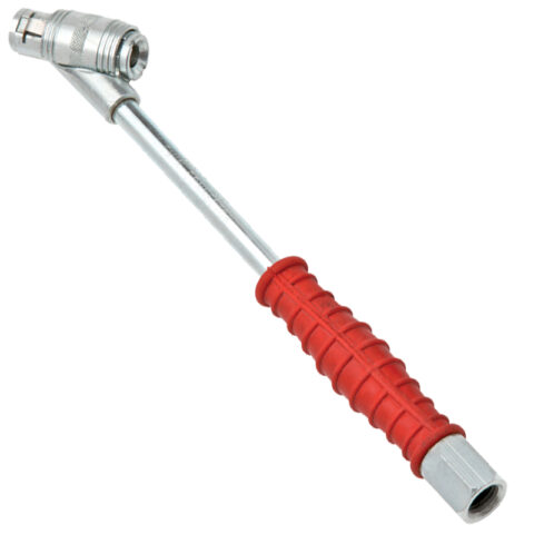 Twin Clip-On Tyre Valve Connector, Female Thread Rp 1/4, Closed End (Carton)