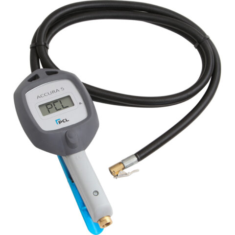 ACCURA 5 Inflator 3-319 psi 1.8m Hose 8V1 Screw-On Connector
