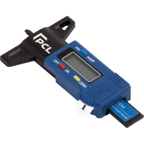 Digital Tyre Tread Depth Gauge 0-25mm / 0-1"
