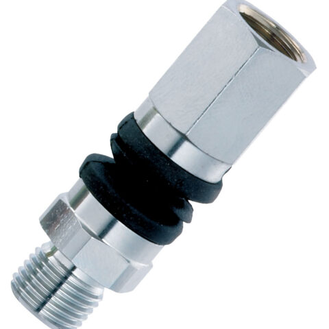 Flexible Elbow R 1/4 Male to Rp 1/4 Female