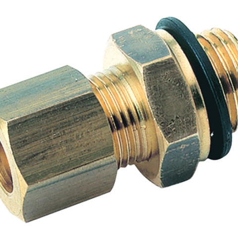 Straight Adaptor - BSPP Male with O Ring