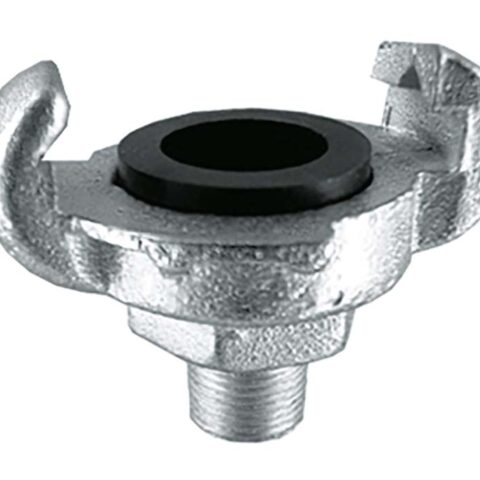BSPT Male Adaptor - Plated Iron