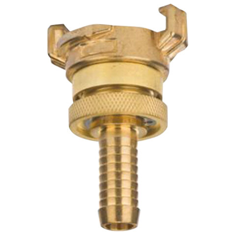 Brass Hose Barb With Locking Ring