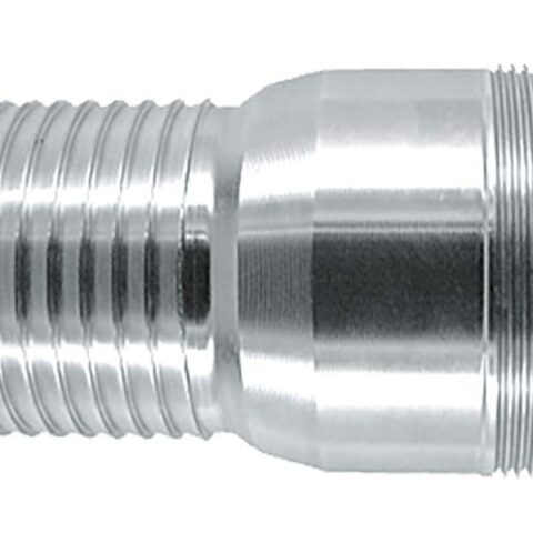Plated Steel Combination Nipple BSPT Male