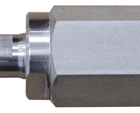 Slow Speed Straight Swivel Joint - Male BSPP 60 deg / Female BSPP 316 Stainless Steel