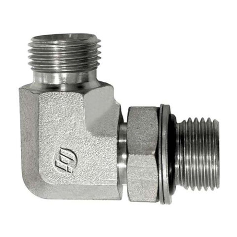 90º ADJUSTABLE BSPP MALE