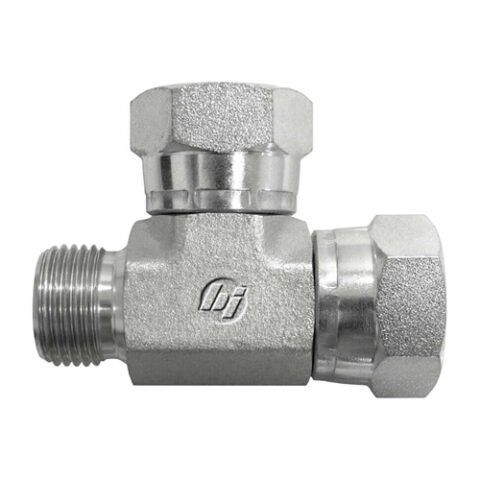 RUN FEMALE BRANCH TEE - BSPP MALE/BSPP SWIVEL FEMALE