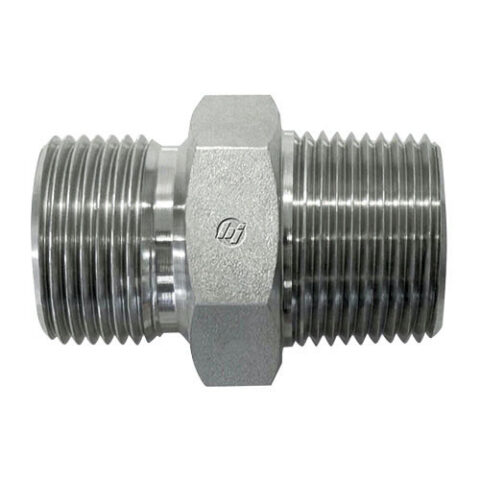 BSPP MALE 60 DEG CONE / NPT MALE