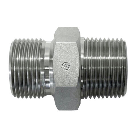 BSPP MALE 60 DEG CONE / NPT MALE