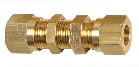 Equal Ended Bulkhead Coupling - Metric