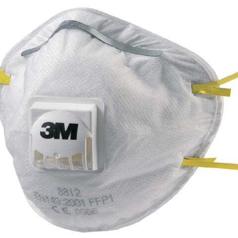 Valved Cup-Shaped Respirator