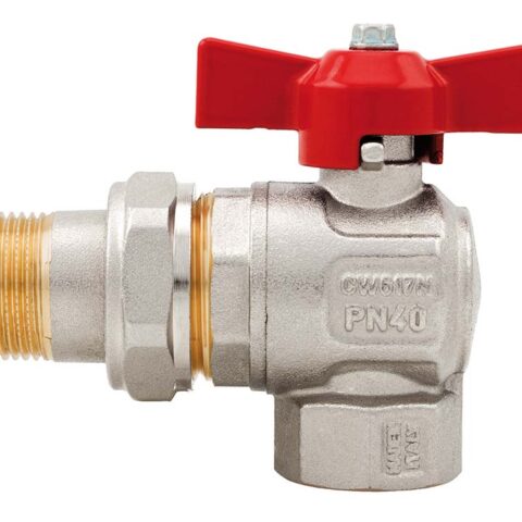 IDEAL 90 deg Full Flow BSPP Male / BSPP Female