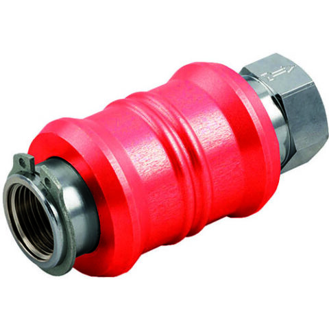 Slide Valve – Red BSPP Female