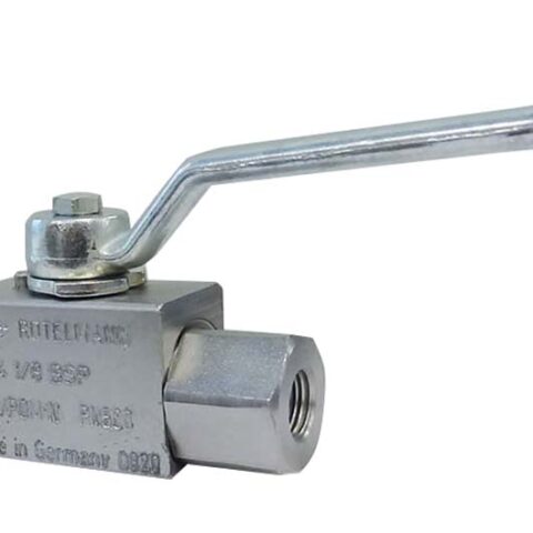 2-Way Ball Valve - Heavy Series DIN2353 Metric Male