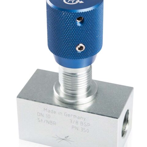 Bidirectional Needle Valve BSPP Female - ISO 228-1