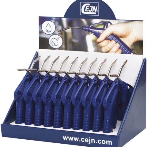 20 Piece Blow Gun Display Case