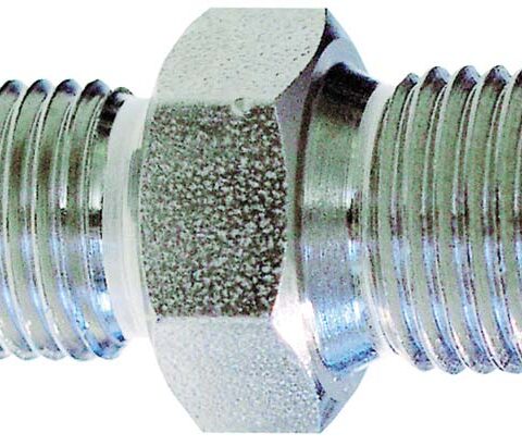 1/4" BSP with 120 deg external cone 3000 bar