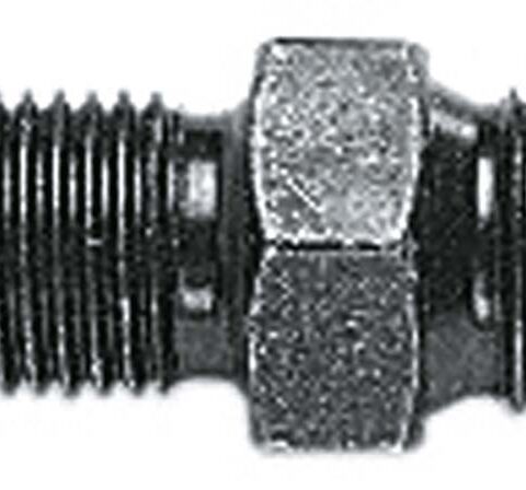 1/4" BSP with 120 deg external cone 2500 bar