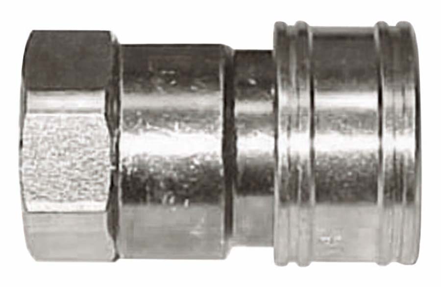 Couplings stainless steel valved