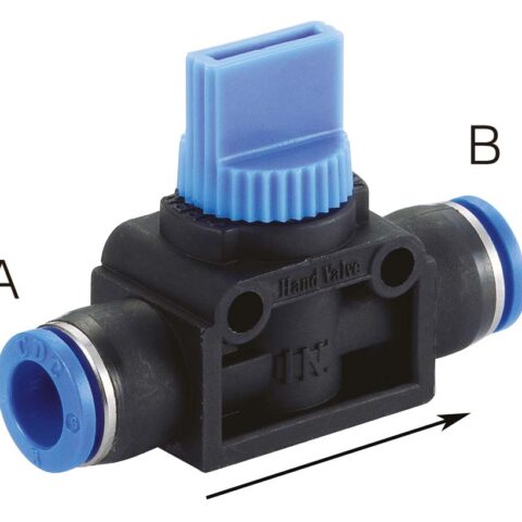 Straight Union Valve - Exhausting (Sold in packs of 10)
