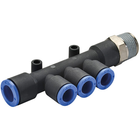 Triple Branch Reducer - BSPT Male