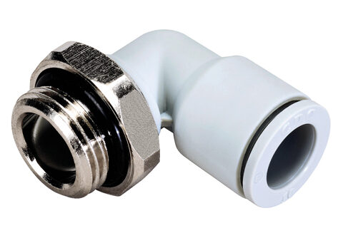MPL Swivel Metric Male Elbow With O-Ring