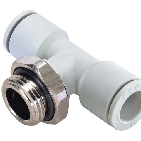 MPT BSPP Male Swivel Branch Tee With O-Ring