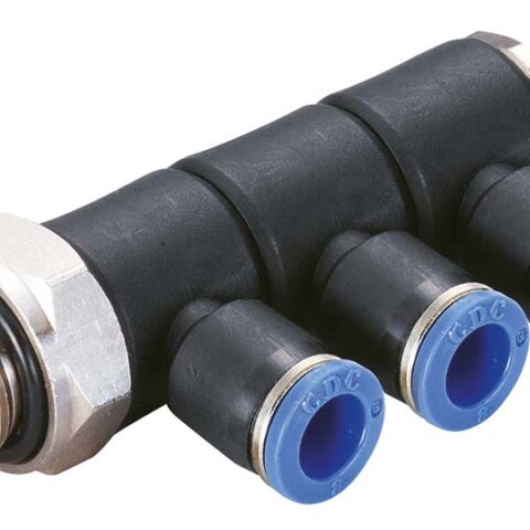 PHL-G - Triple Universal Elbow Male Thread