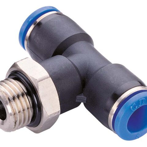 PT BSPP - Swivel Rotating Male Branch Tee