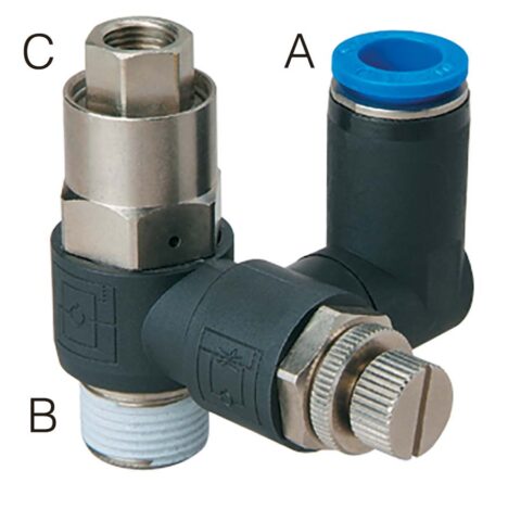 PVSC - Swivel Rotating With Pilot Check Valve