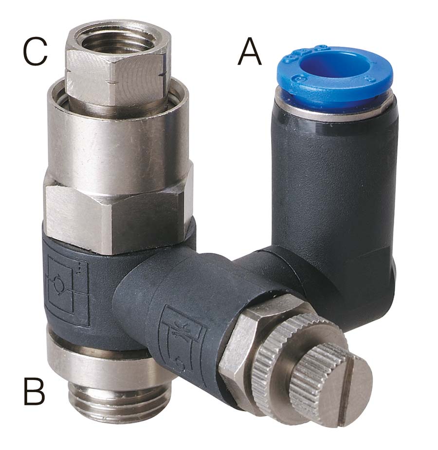 PVSC-G - Swivel Rotating With Pilot Check Valve