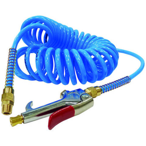 CDUC Hose Kit with Metal Blow Gun – Blue 43 mm Mandrel Size CDUC0805B10MBG