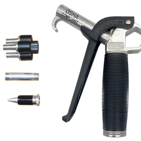 3800 Series Multi-Jet Tip Blow Gun Kit - 3/8" BSPP Inlet