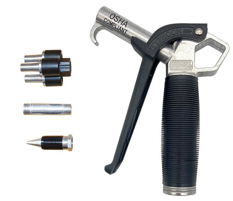3800 Series Multi-Jet Tip Blow Gun Kit - 3/8" BSPP Inlet