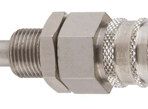 Captivair Series 21 - Panel Mount Hose Barb