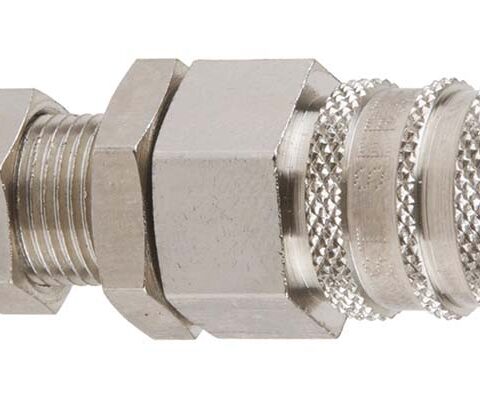 Captivair Series 21 - Panel Mount Push-In Fittings