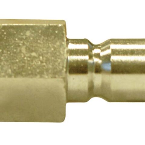 Unplated Brass Nipples BSPP Female