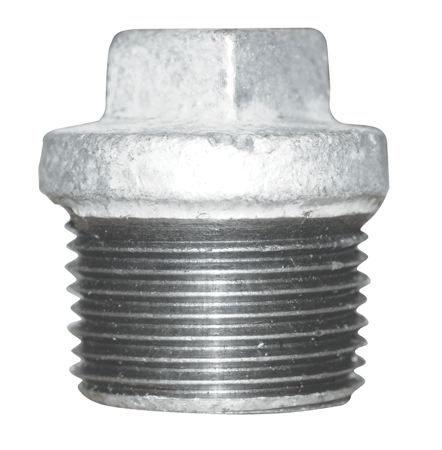 CRANE Beaded Solid Plug BSPT Galv.