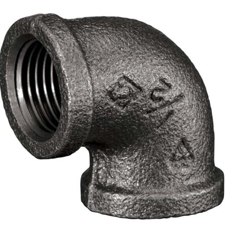 CRANE Female Reducing Elbow BSPT Black