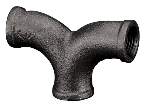CRANE Twin Elbow BSPT Black