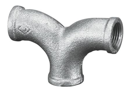 CRANE Twin Elbow BSPT Galv.