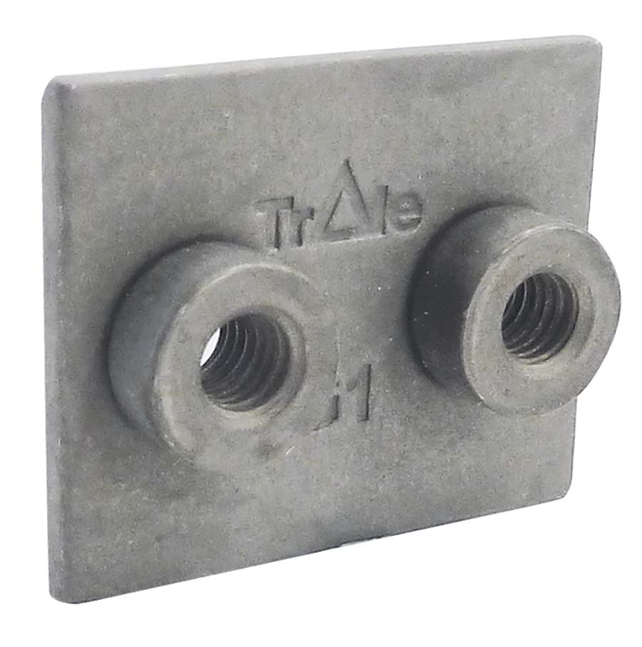 Lower Plate for Single & Reinforced Clamps - Carbon Steel