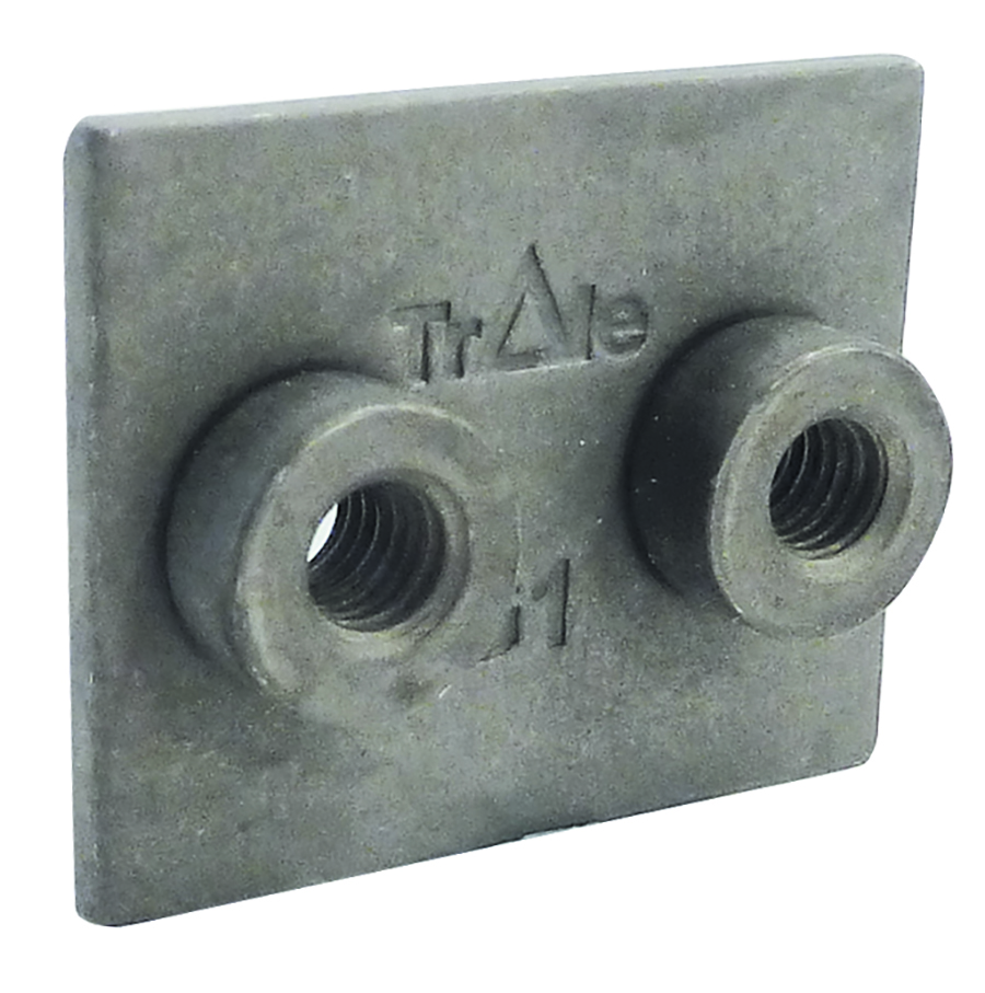 Lower Plate for Single & Reinforced Clamps - Carbon Steel