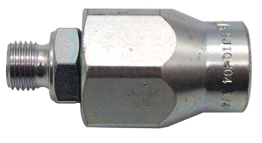 Straight Swivel Joint - Male BSPP 60 deg / Female BSPP