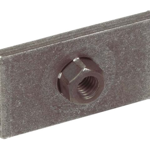 Lower Plate for Twin Clamps - Stainless Steel
